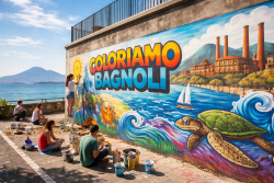 View this image in original resolution: Coloriamo Bagnoli